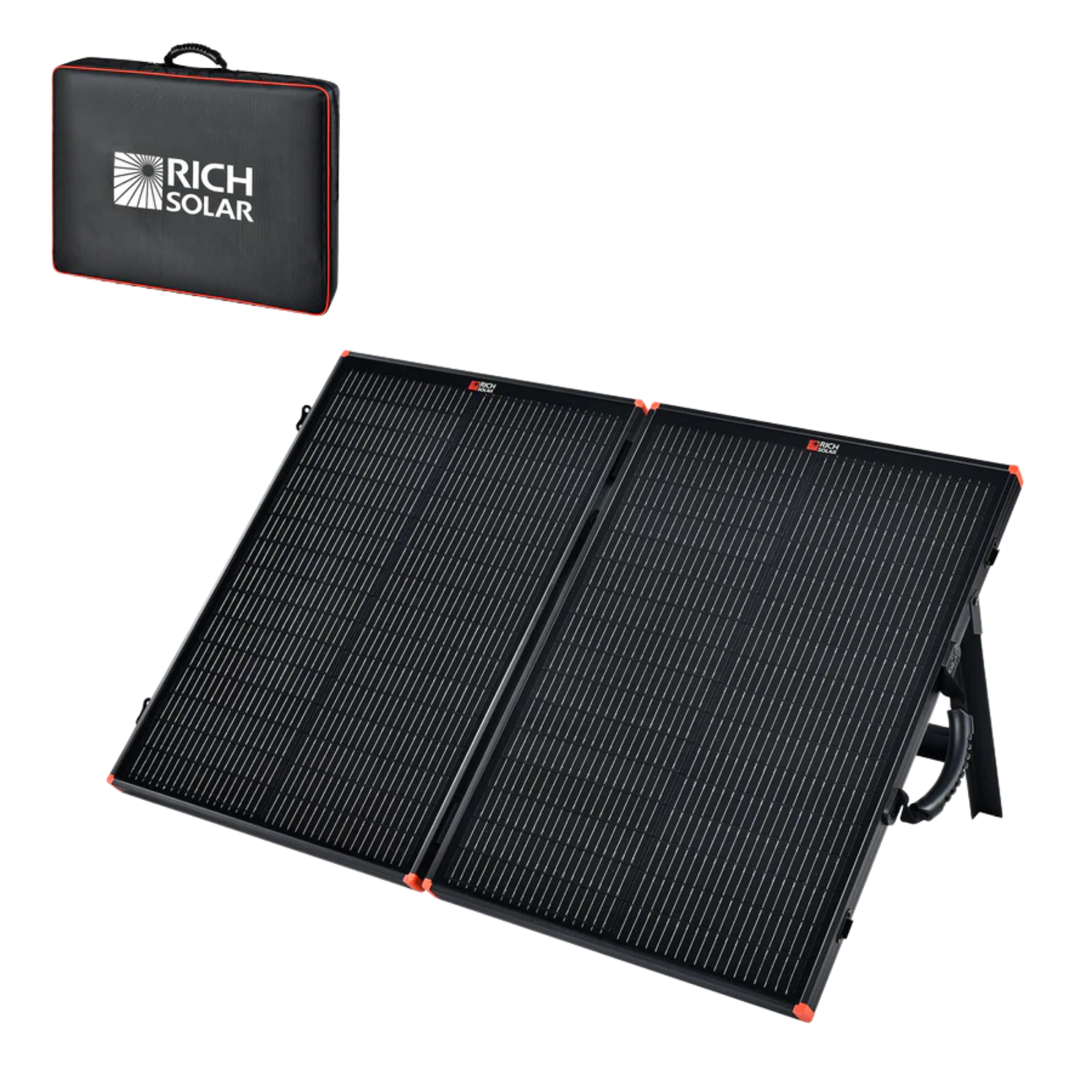 Rich Solar MEGA 12V Portable Solar Panel Briefcase (100W-200W)