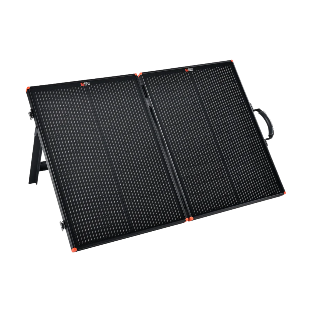 Rich Solar MEGA 12V Portable Solar Panel Briefcase (100W-200W)