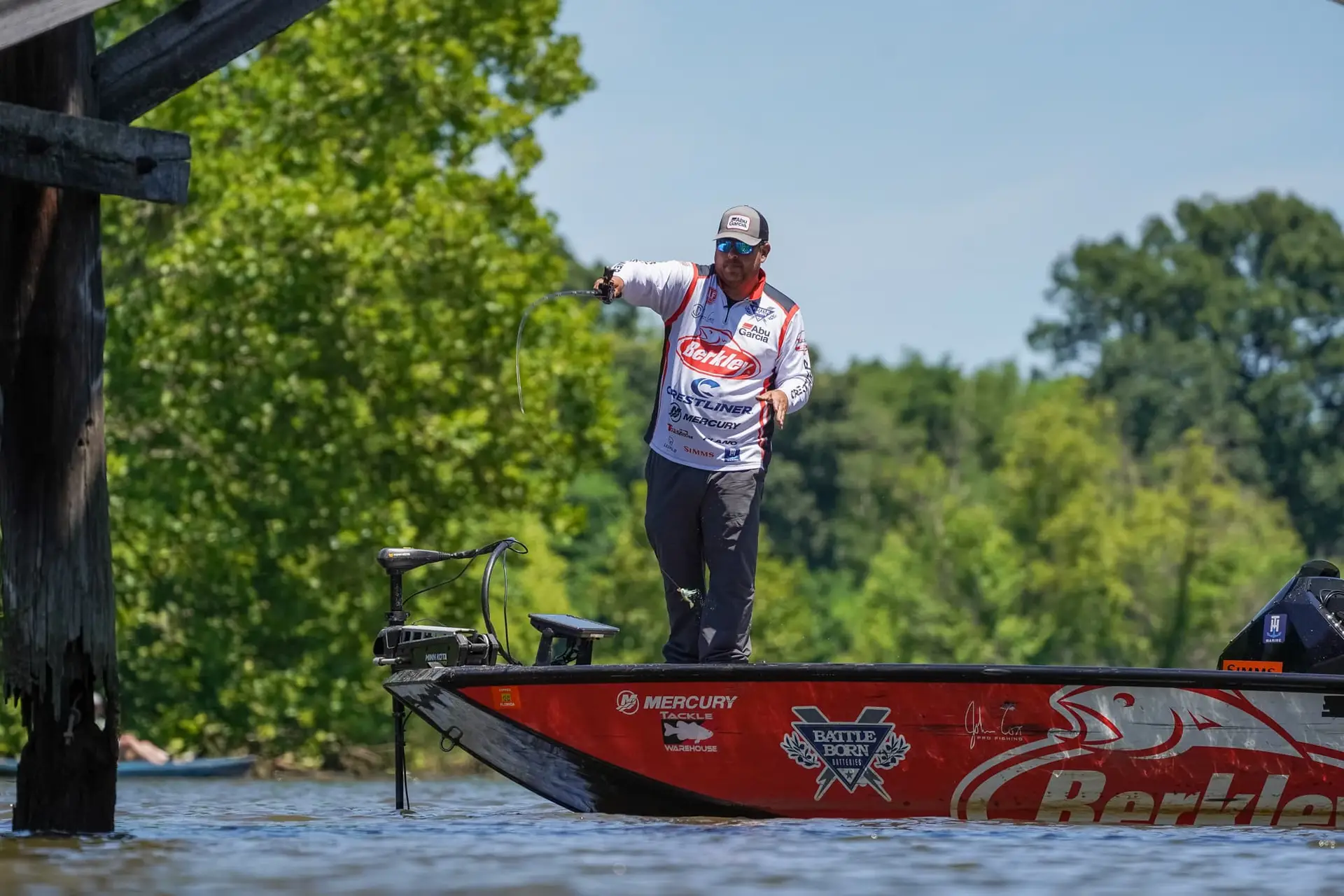 Professional Angler John Cox Fishing