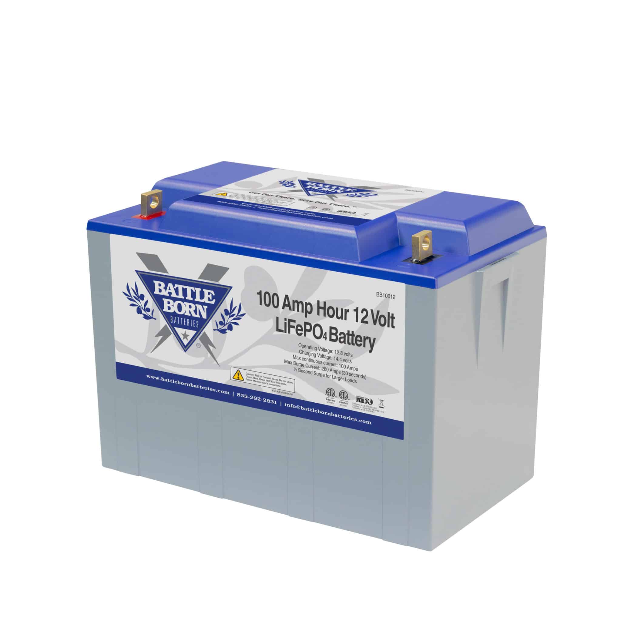 100Ah 12V LiFePO4 Deep Cycle Battery | Battle Born Batteries