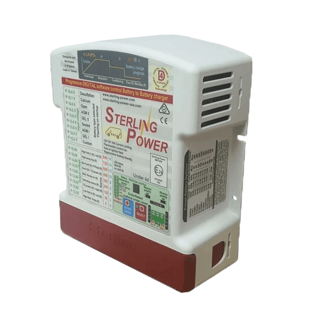 Sterling Power Battery to Battery Charger 12V input to 12V output up to 30amps.