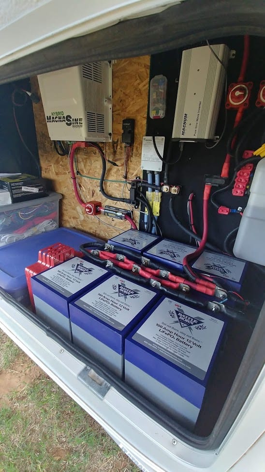 12-volt lithium ion battery system