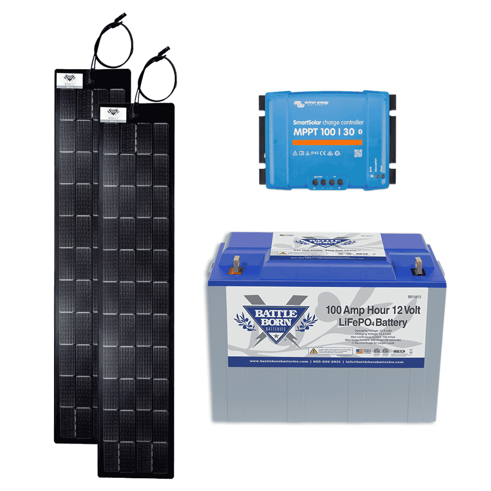 Battle Born Energy 210W 100Ah solar Kit