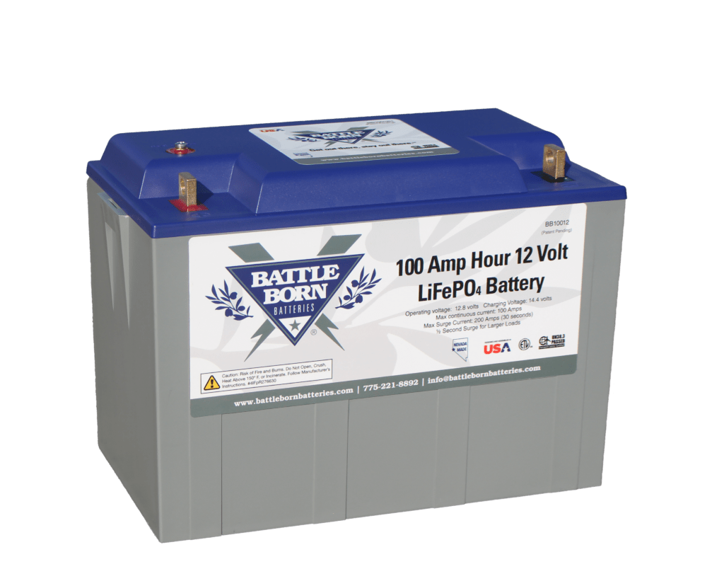 100Ah 12V heated Lithium Battery