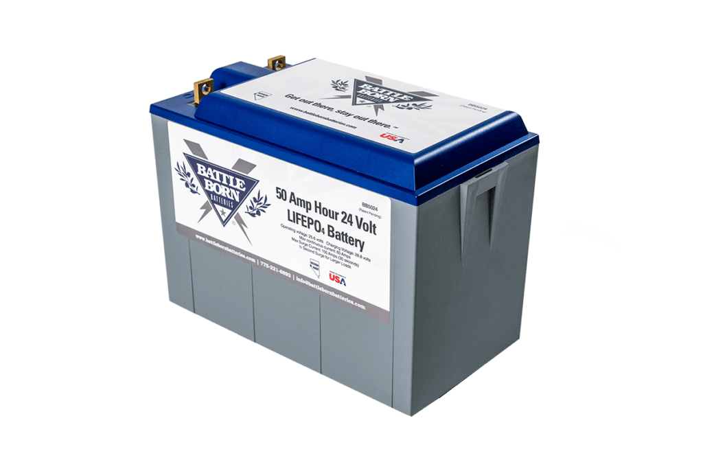 Lithium-Ion Battery 24V - 32Ah - 819Wh - PowerBrick+ LiFePO4 battery