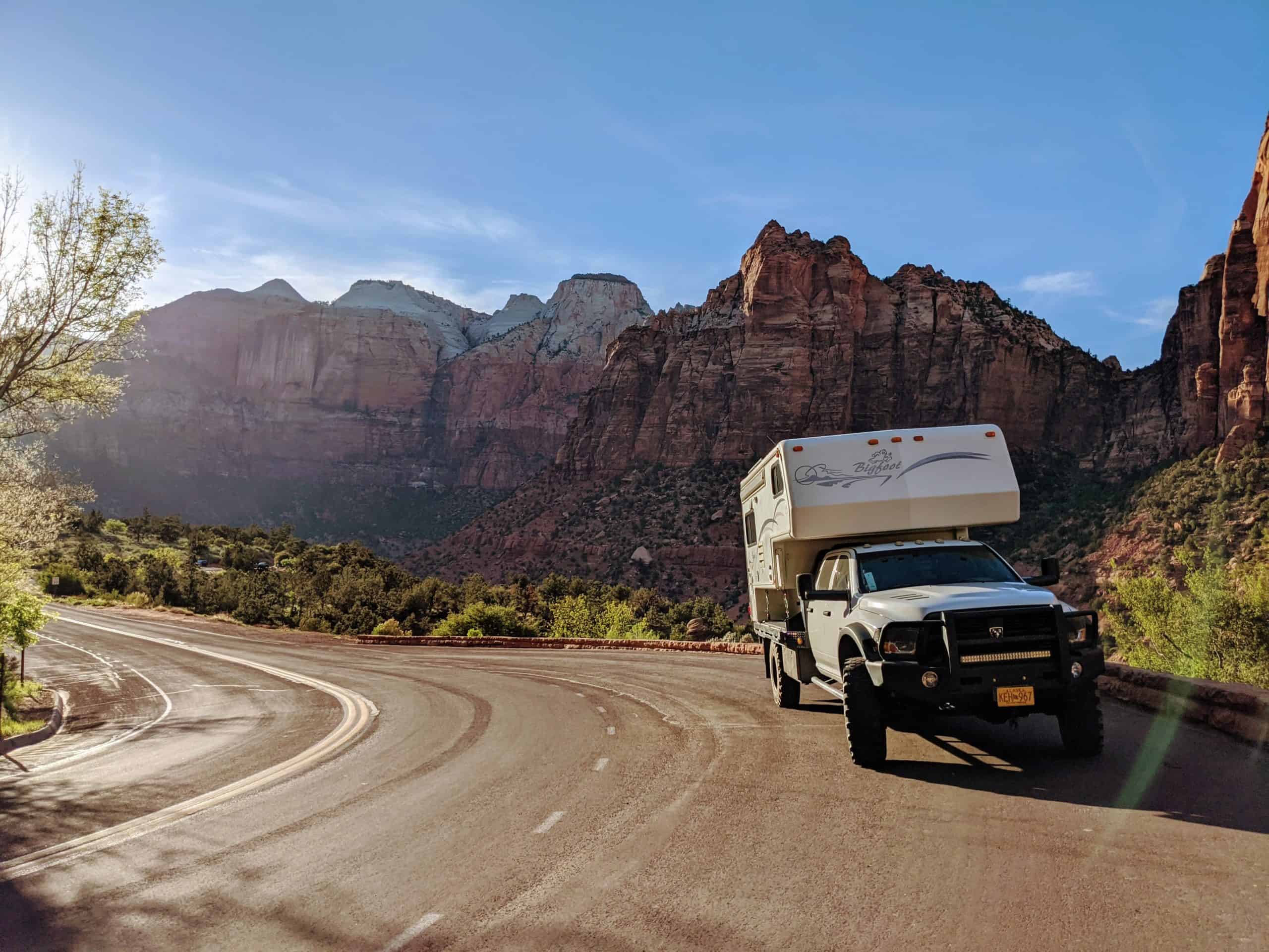 morton off road truck camper