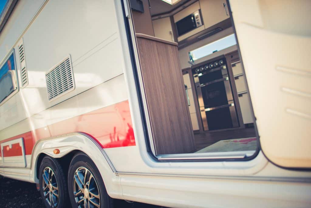 travel trailer interior