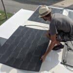 installing solar panels on RV