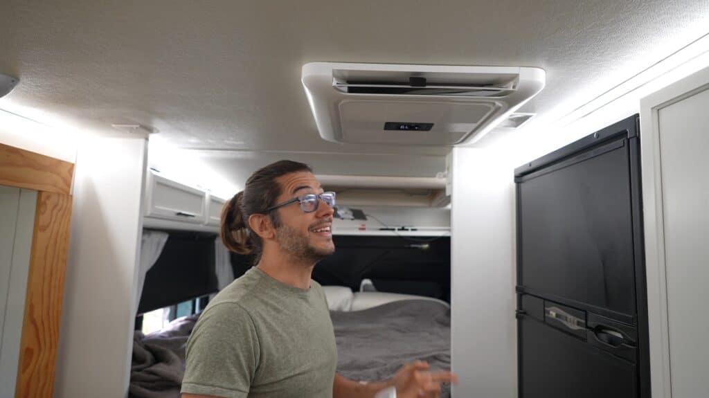 cleaning RV air conditioner filter