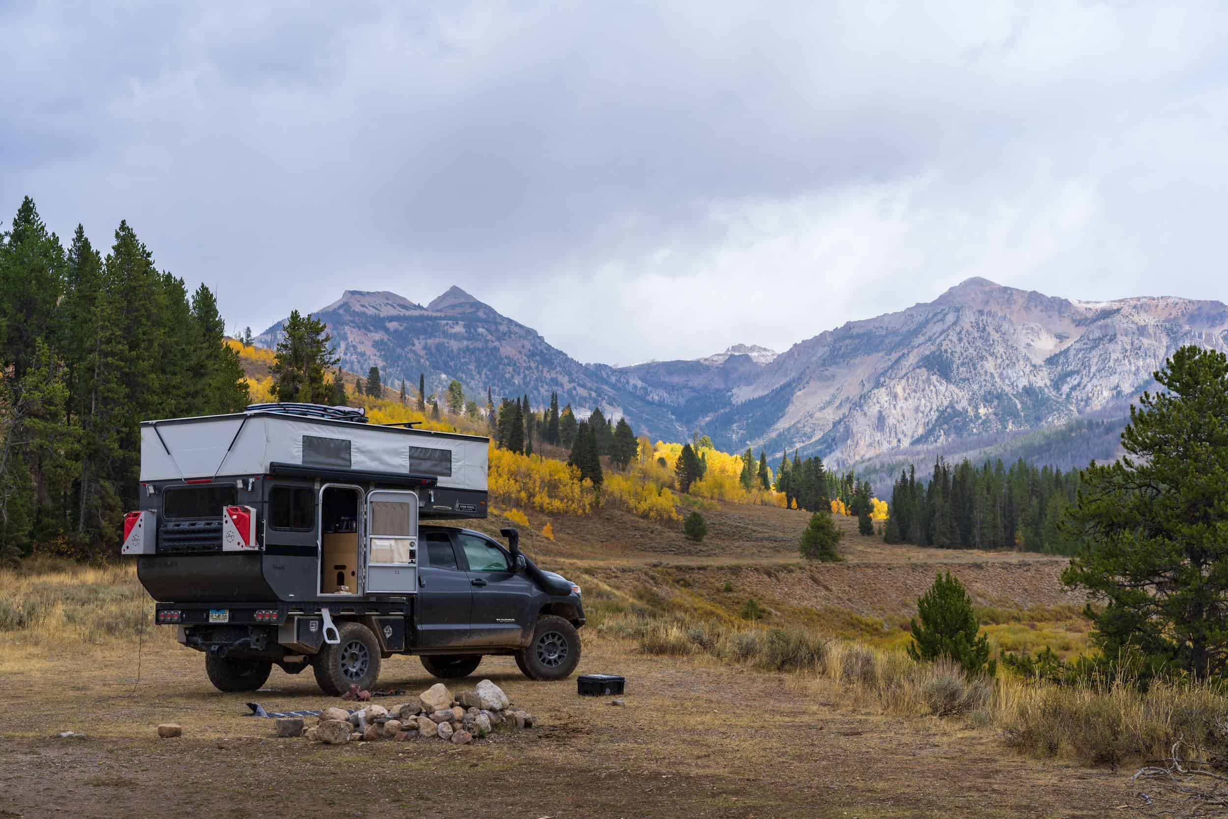 overland truck camper with a Overland Battery System