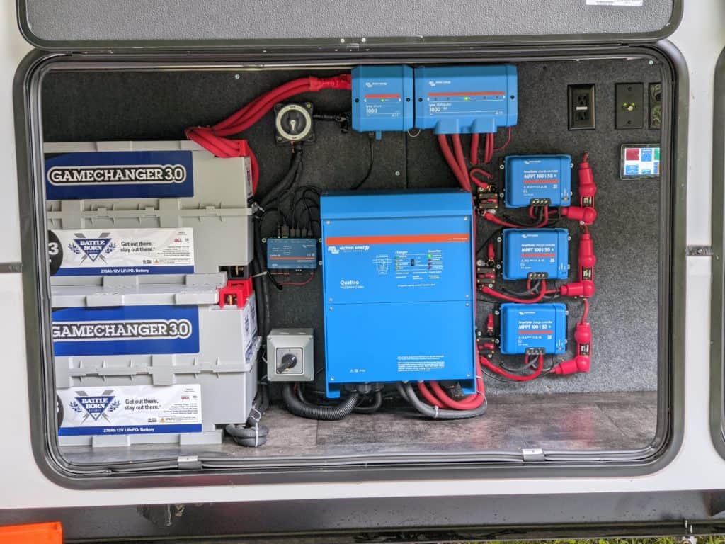electrical installation in RV