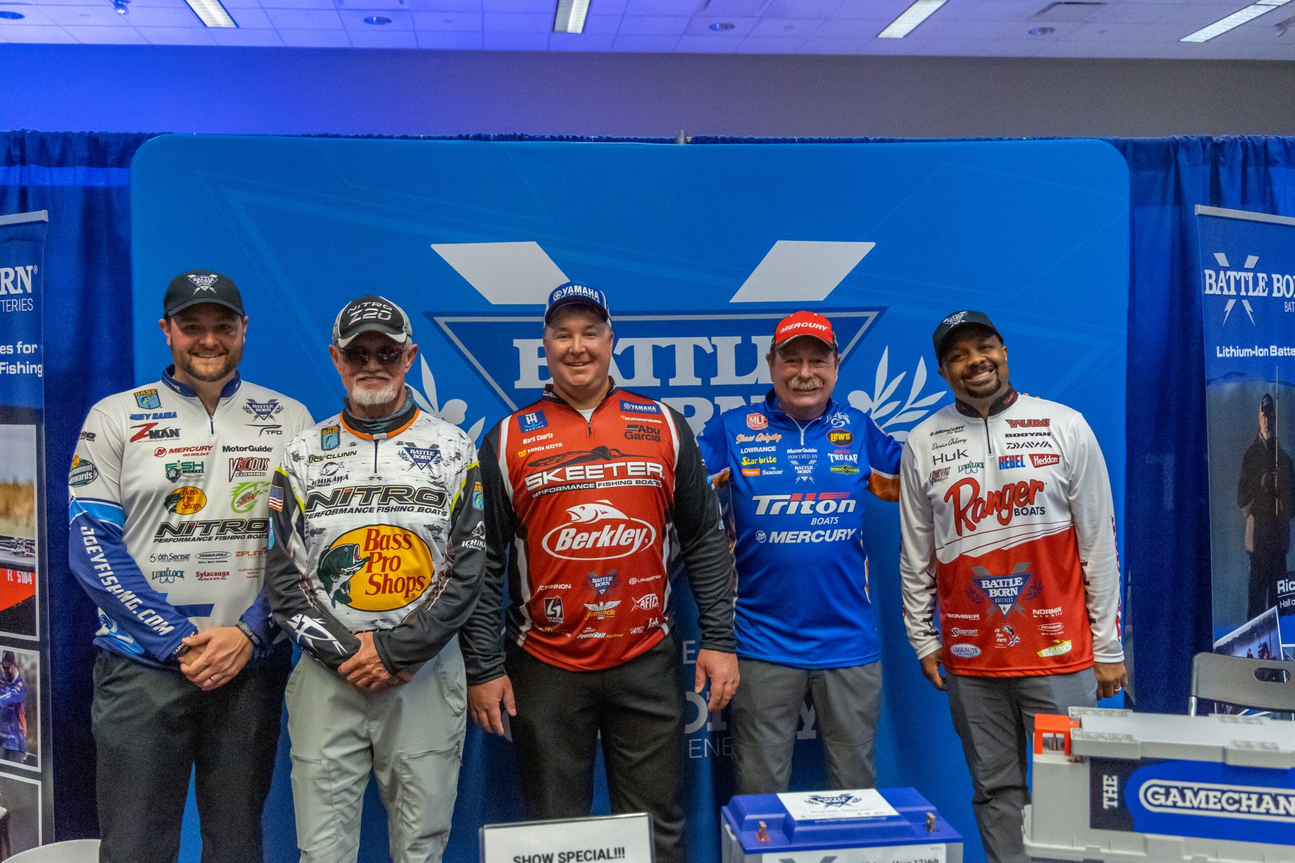 Battle Born Professional Anglers at the Bassmaster Classic