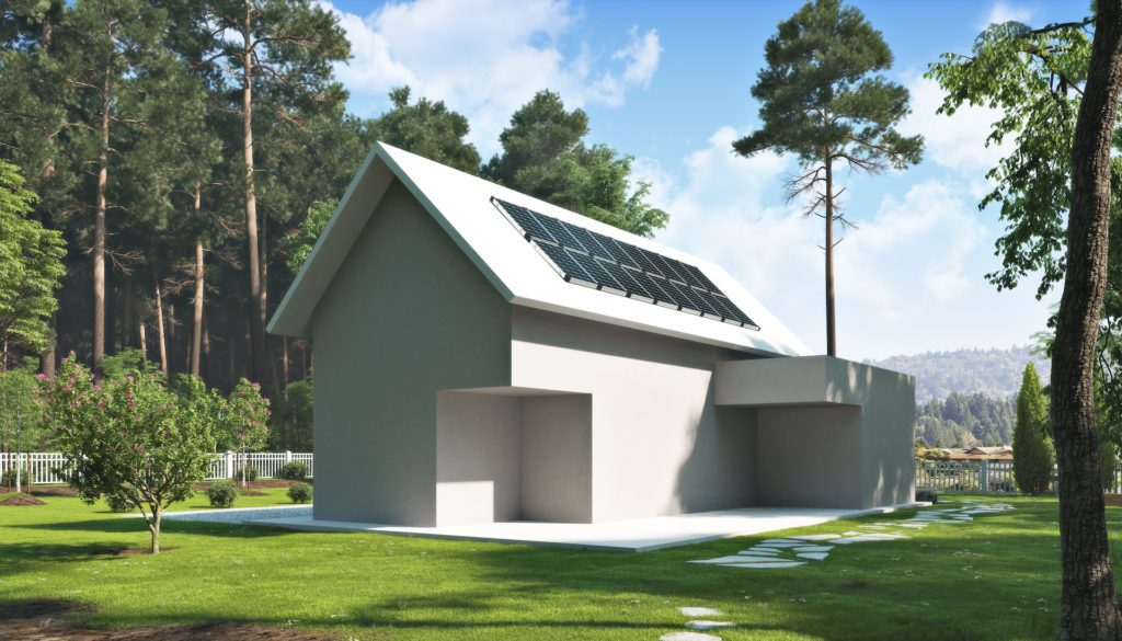 passive solar home design concept