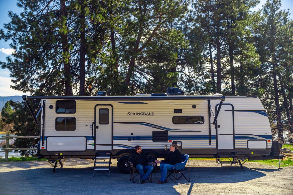 boondocking with a travel trailer rv