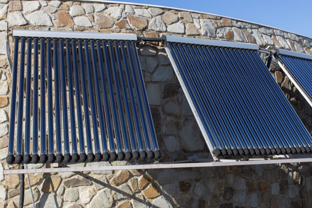 solar thermal panels for heat
