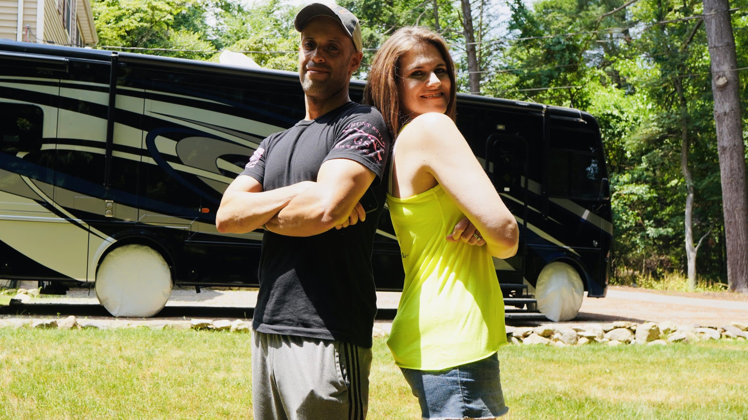 MJ and Izzy with their RV