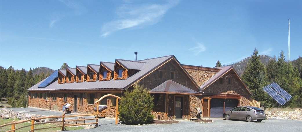 Exterior of Sage Mountain Center