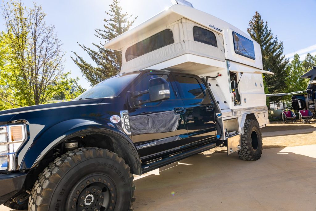 nimbl overland truck camper