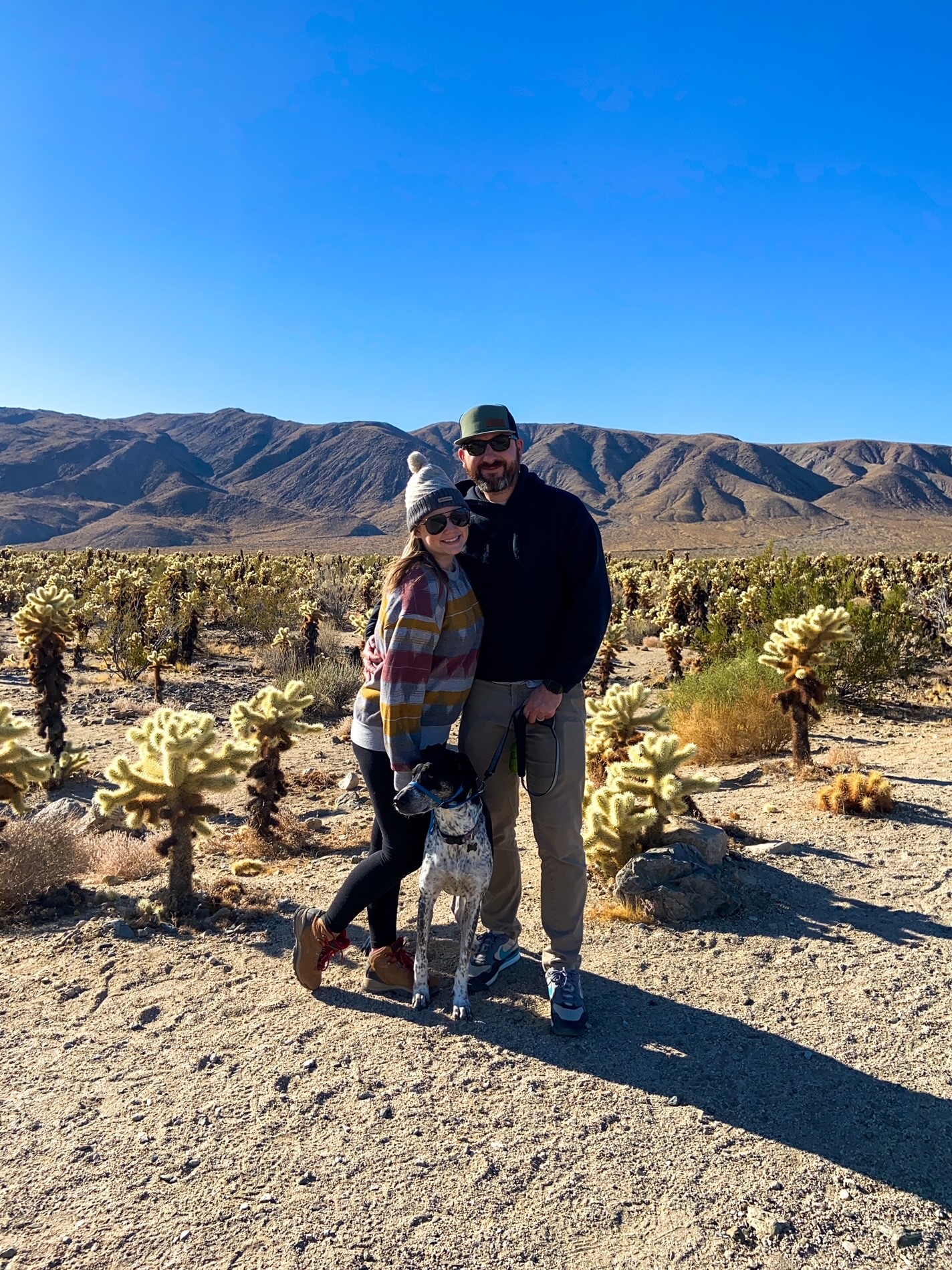 Willa Wanders and Family in the Desert