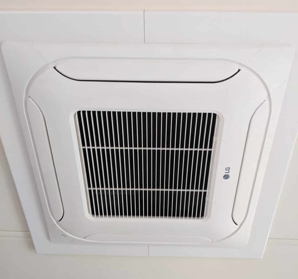 air conditioner in ceiling