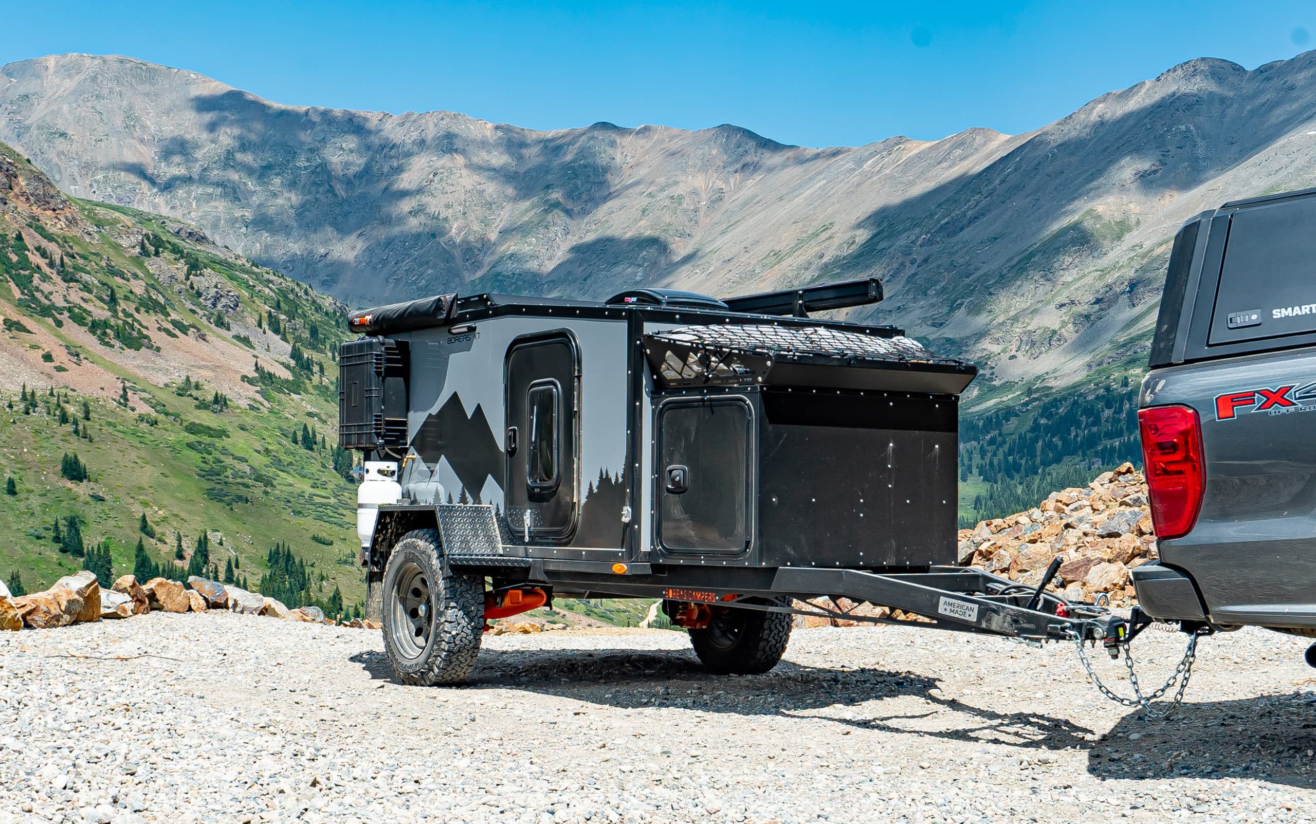 Boreas Camper XT in the mountains