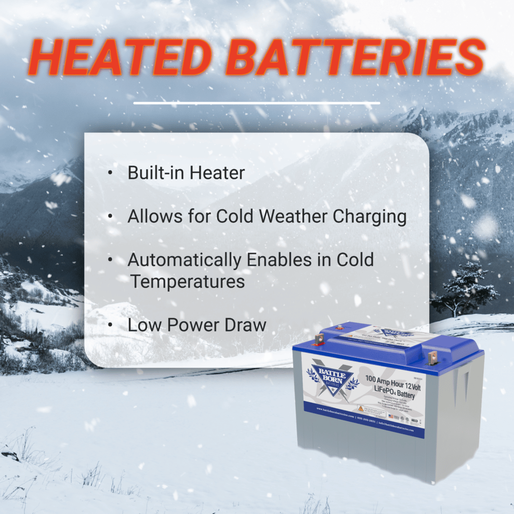 heated batteries