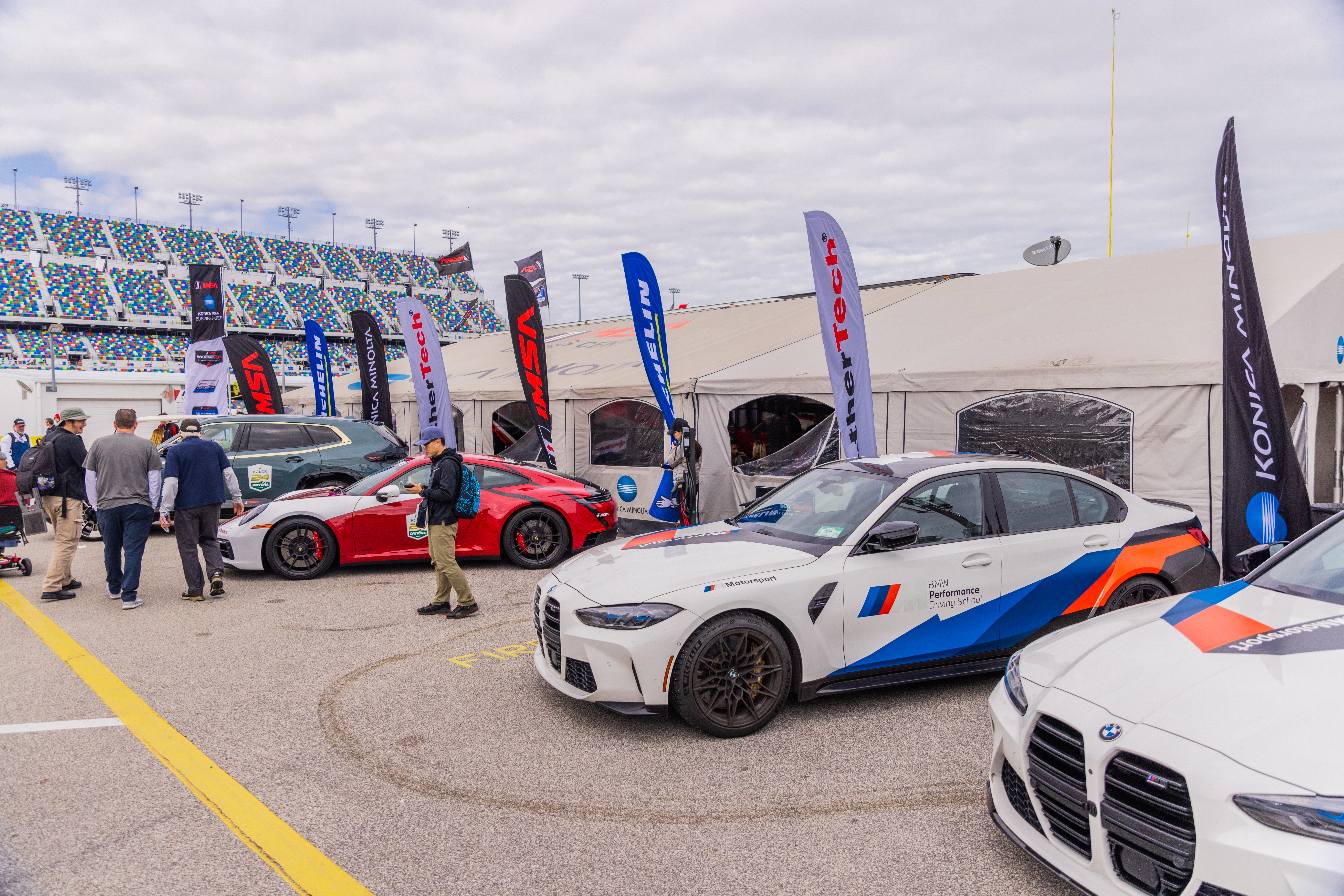 IMSA Racing and Battle Born Batteries showcase the power of lithium ion batteries at the Rolex 24 with Bmw among other electric vehicle manufacturers