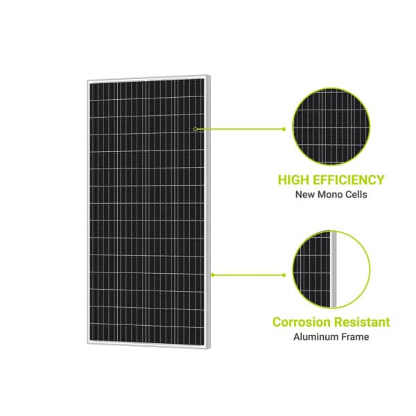 180W 12V Monocrystalline Solar Panel