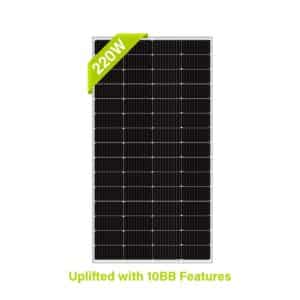 220W 12V Monocrystalline Solar Panel