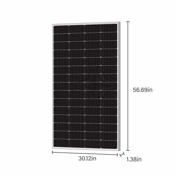 220W 12V Monocrystalline Solar Panel