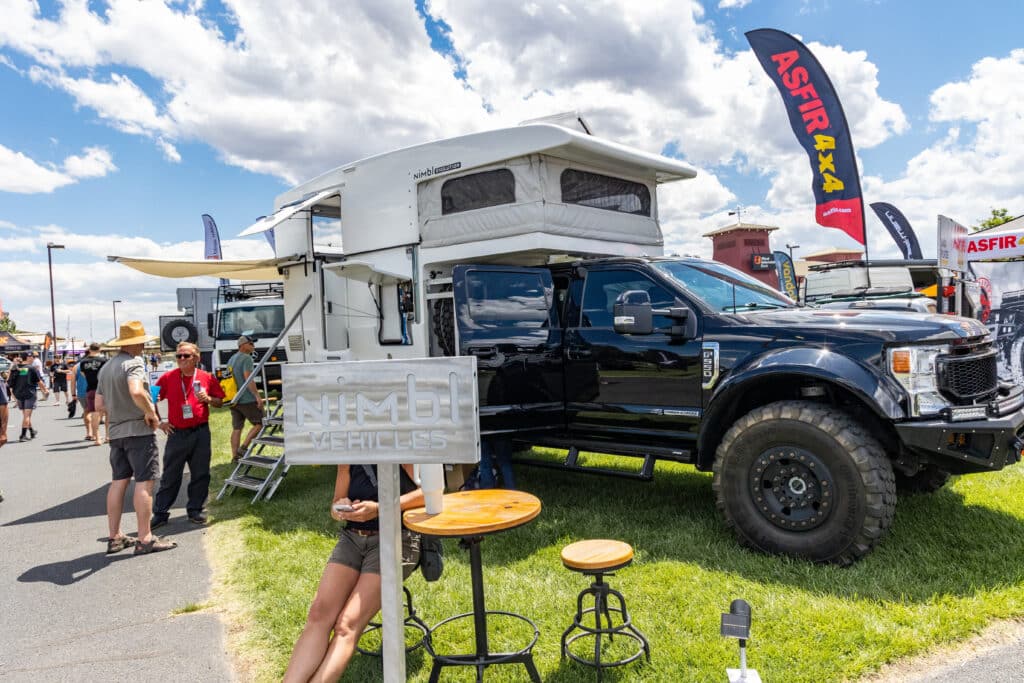 Rig inspiration, with Battle Born battery storage, at Overland Expo PNW