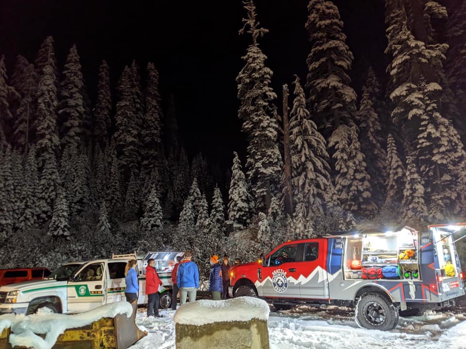 Seattle Mountain Rescue truck