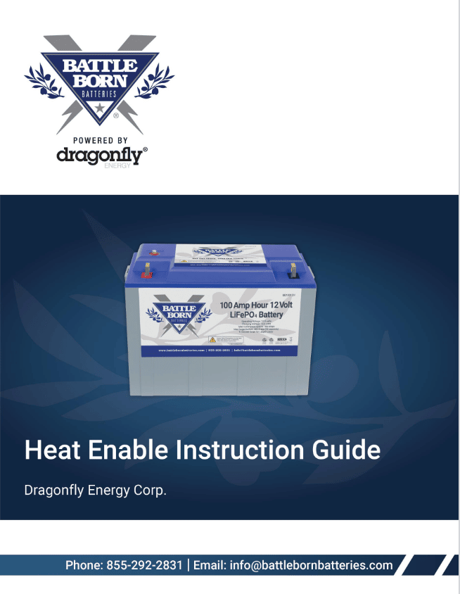 Battle Born Batteries Heat Enable Instruction Guide Graphic