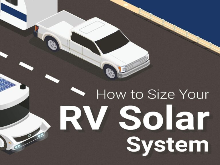 How to Size Your RV Solar System Graphic