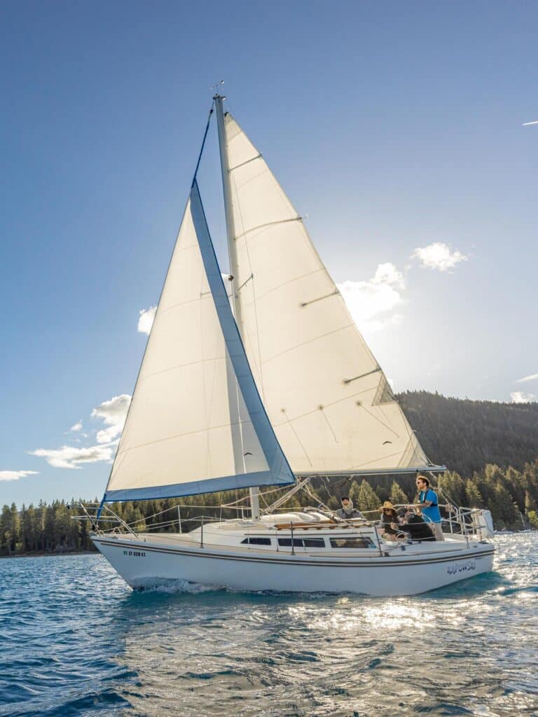Cruisers Academy Sailboat on Lake Tahoe