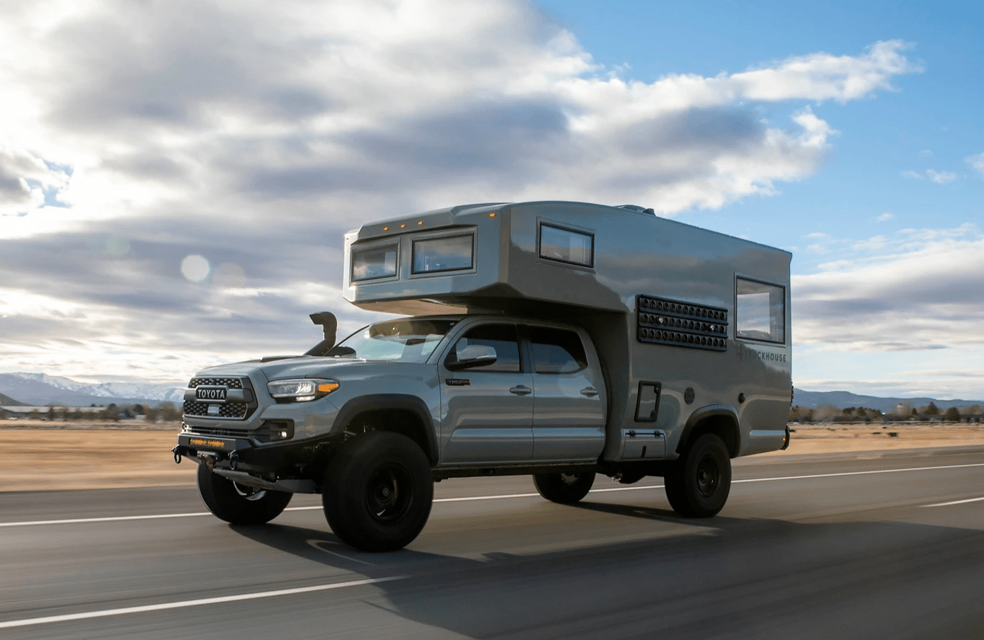 Truckhouse campers are the perfect off-road vehicles for long term boondocking.