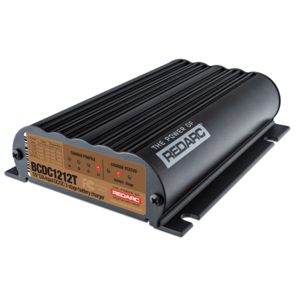 Redarc 12V 12A In-Trailer DC-DC Battery Charger