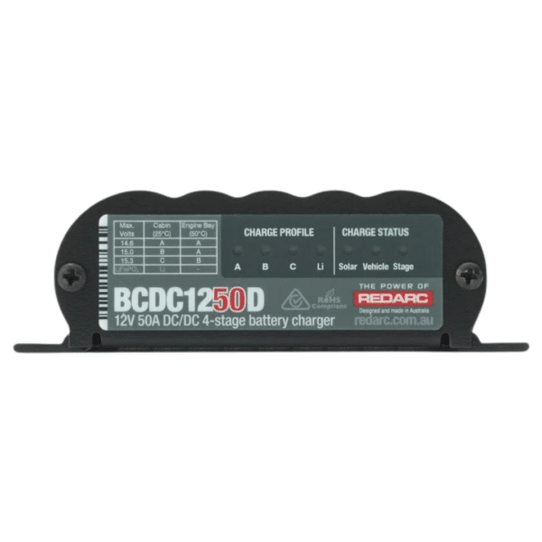 Redarc DC-DC Charger 24V 20A In-Vehicle DC-DC Battery Charger