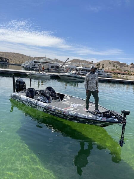 Professional Angler Darius Arberry Fishing