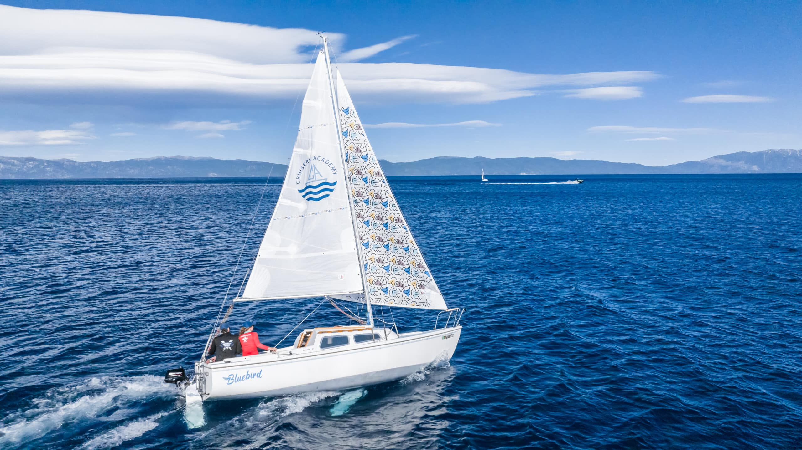 Sailing on Lake Tahoe