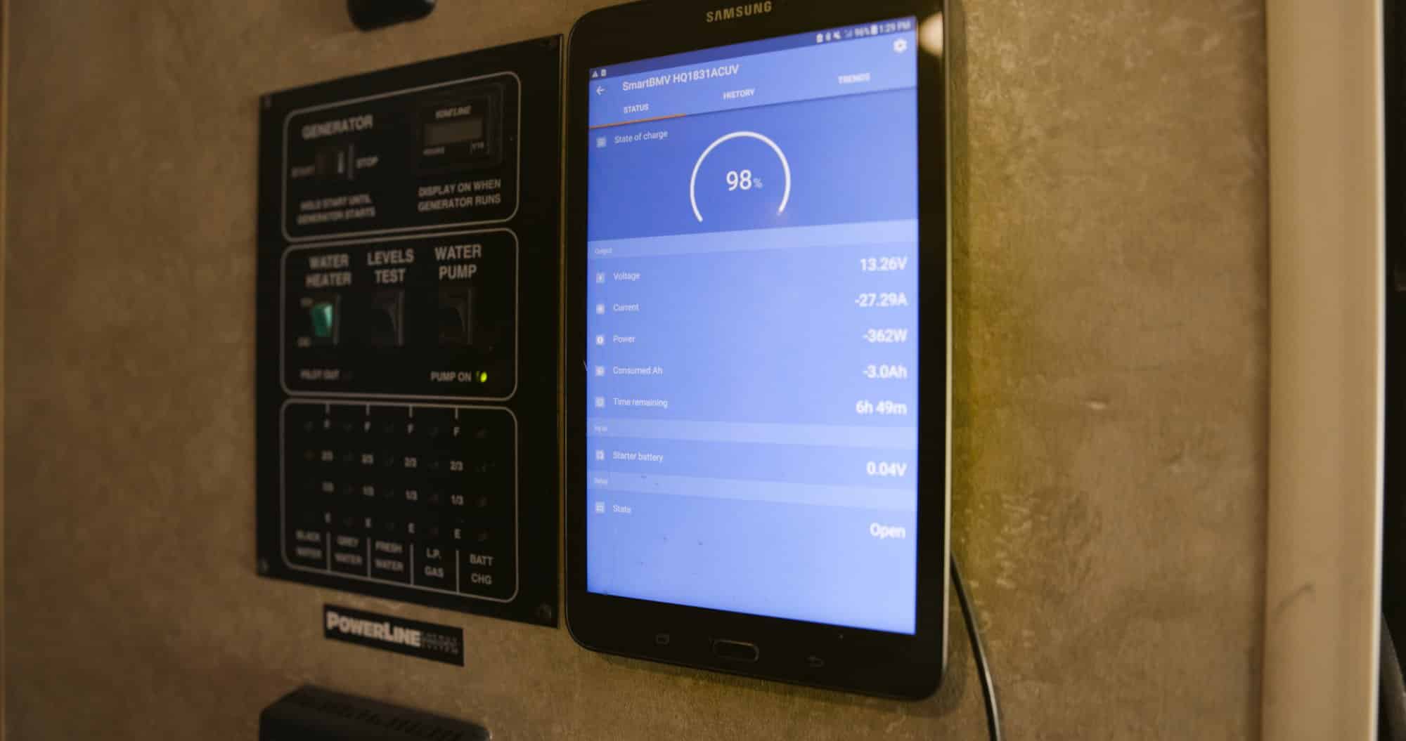 Experience Next-Level Efficiency with an RV Battery Monitoring System
