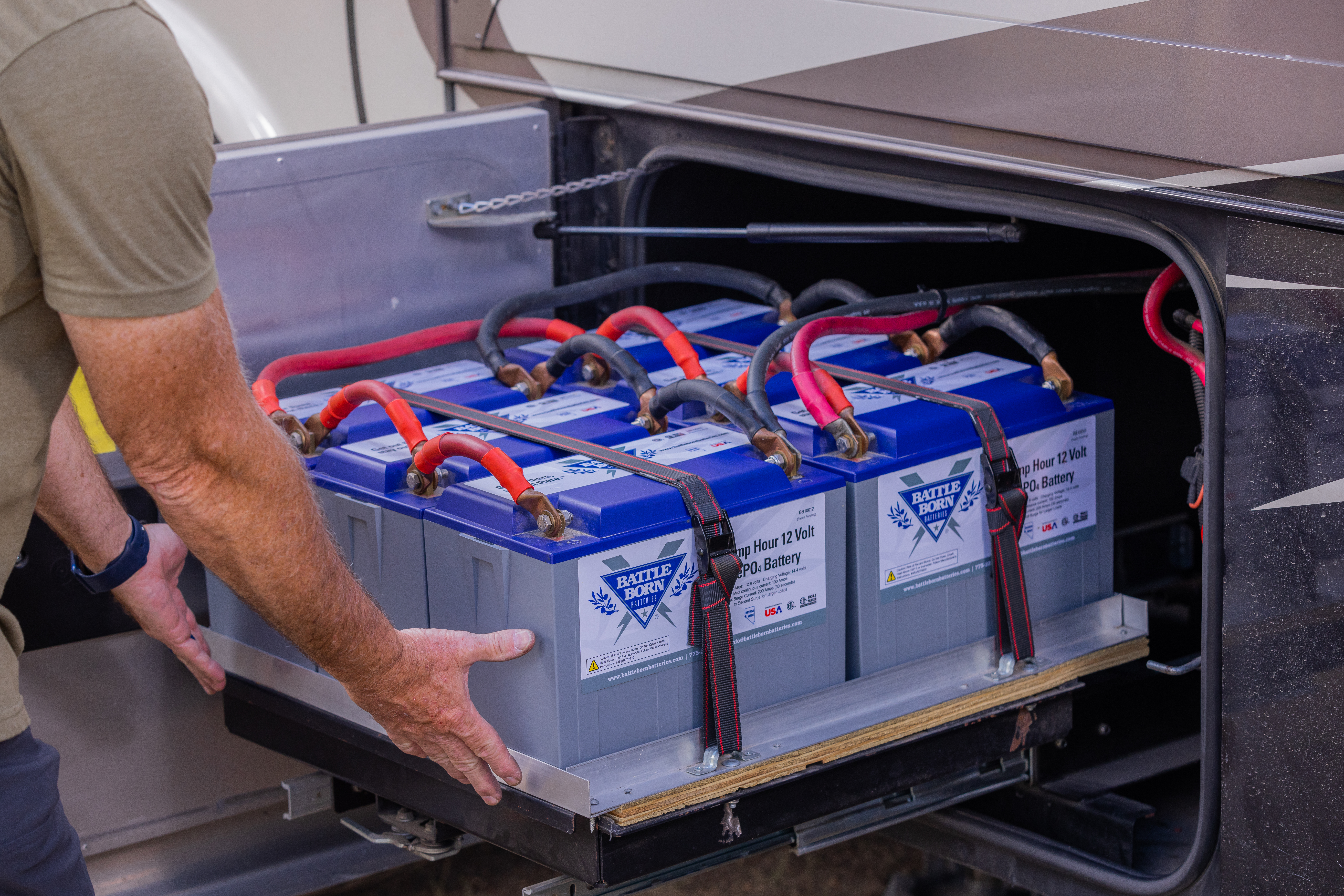 You, Me, and the RV lithium power system