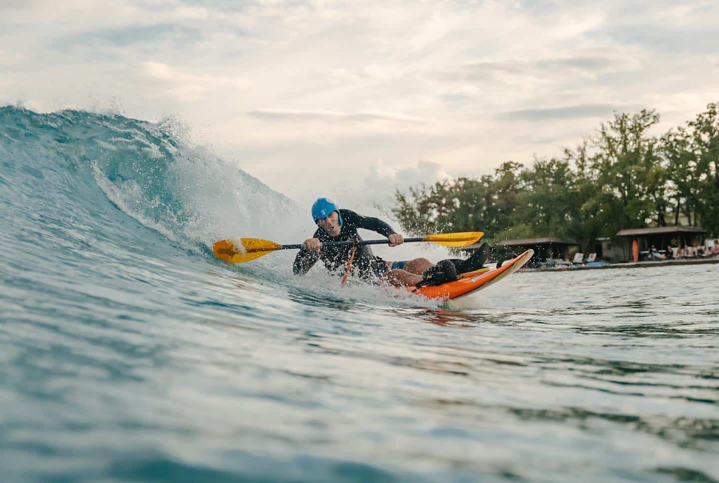 Adaptive Athlete Surfs with the High Fives Foundation