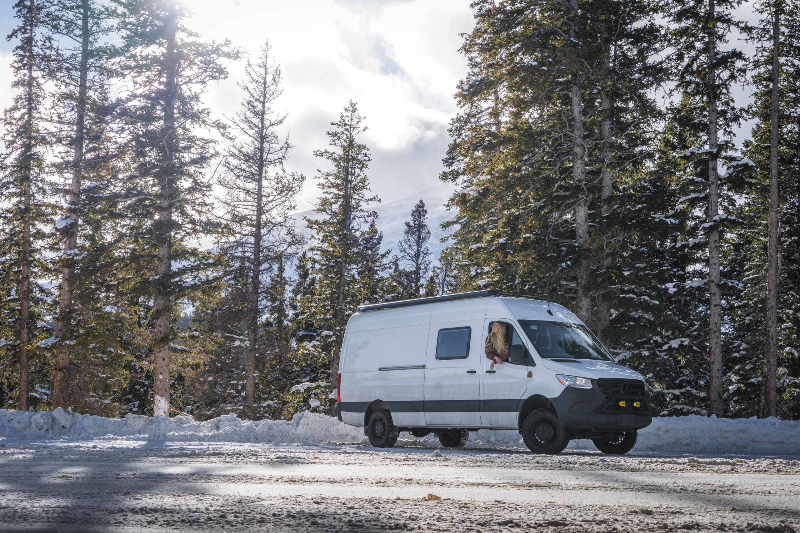 Van Driving in Winter Conditions