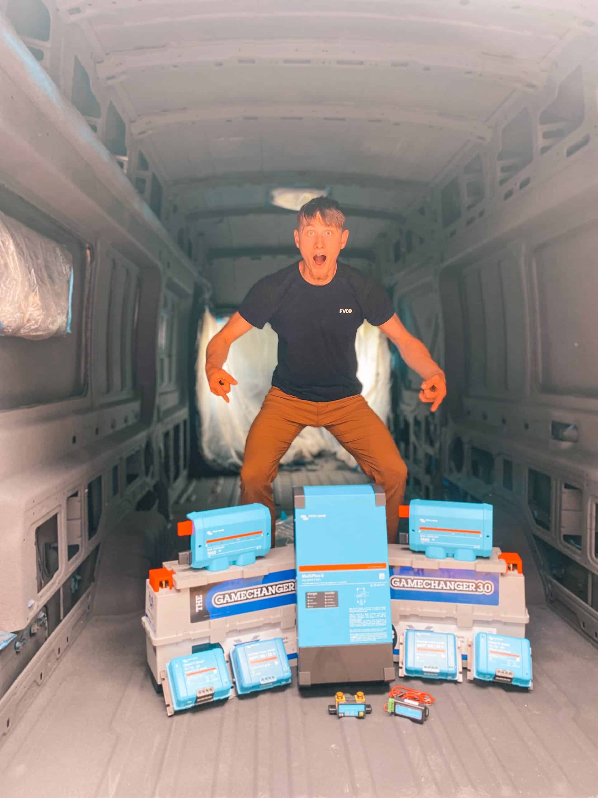 Engineers Who Van Life Battle Born Battery Power System