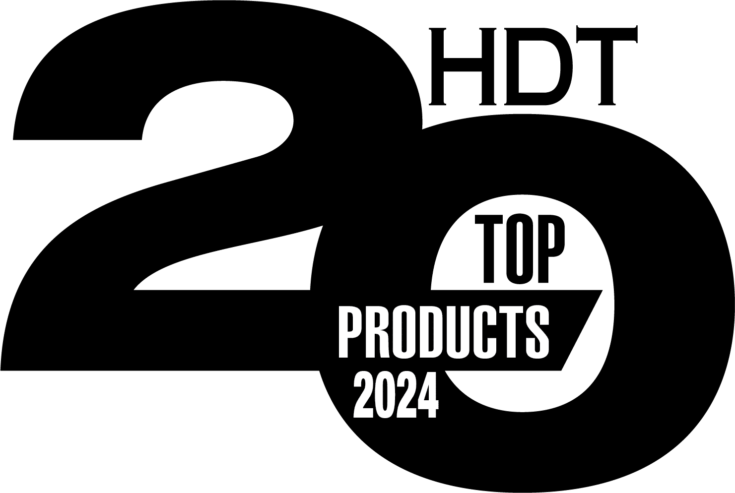 HDT Top 20 Products Award logo for Heavy Duty Trucking