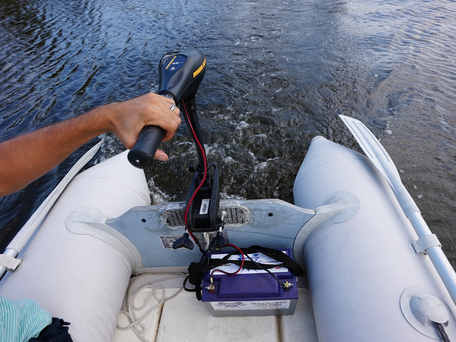 Battle Born Batteries Lithium Used to Power Marine Dinghy