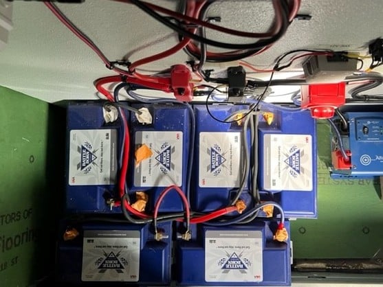 Battle Born Batteries Lithium Installed in Power System