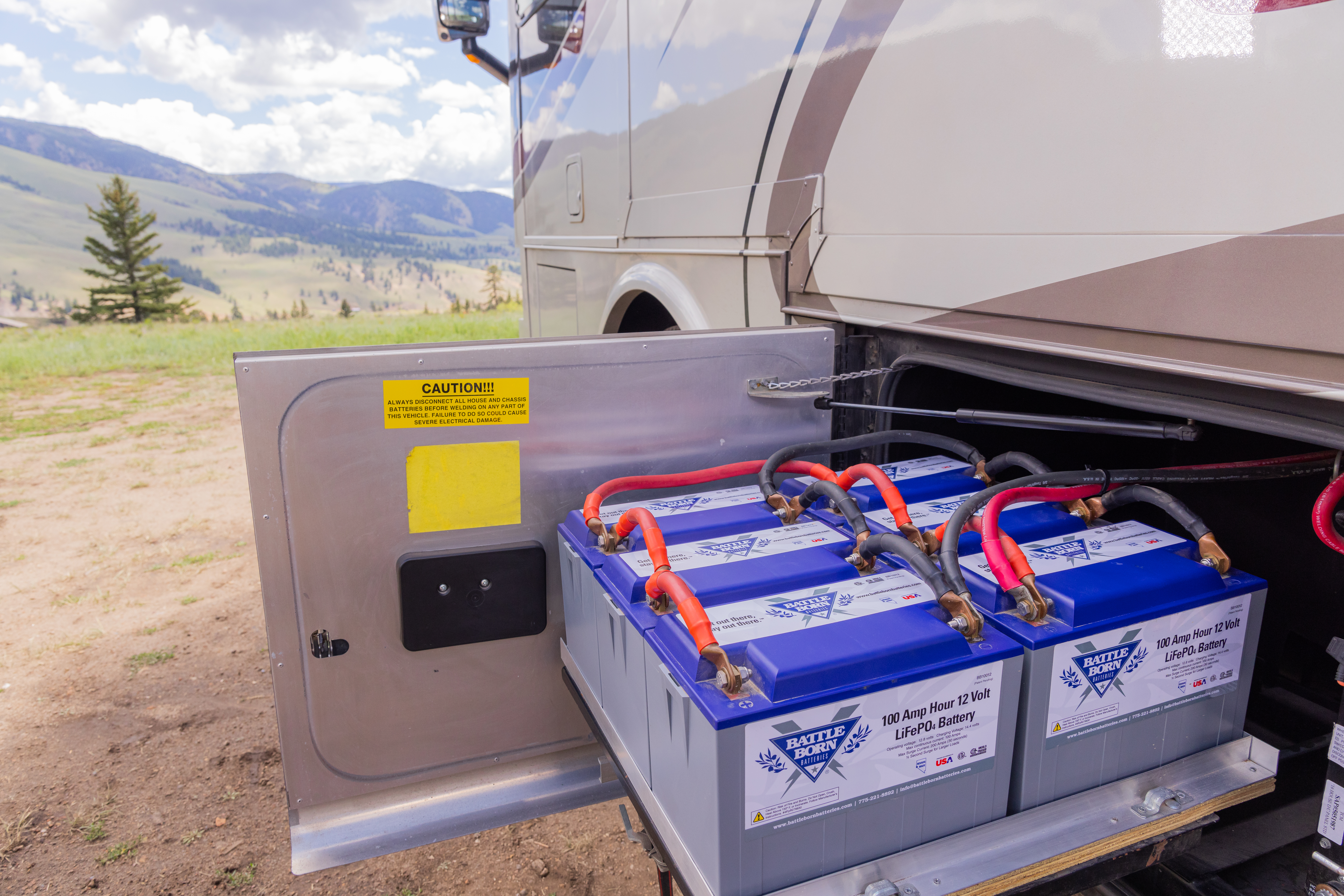 Battle Born Batteries powering an RV 