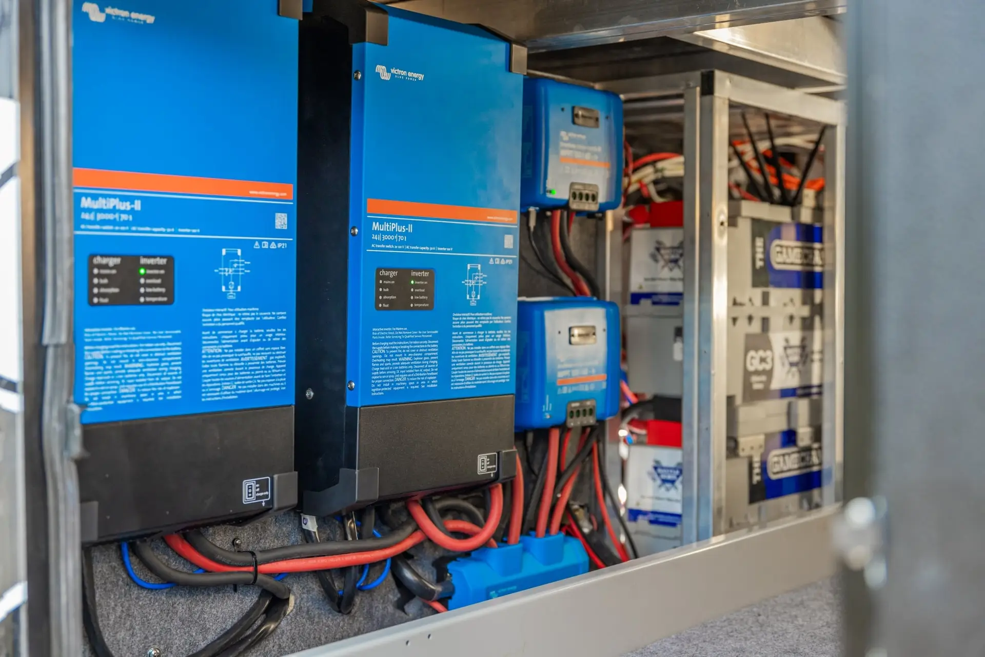 Battle Born Batteries powered RV electrical system with victron components